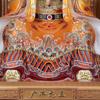 Estátua Dragão Cinco de Wutai para Adoração Doméstica, Estátua de Bodhisattva Buda Guanji Rei Dragão de Imitação de Jade Branco, Ornamento de Cor de Bronze de Imitação, Deus da Riqueza