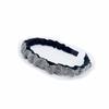 Tiara Coreana Novo Estilo Renda Pérola Laço Simples Requintada Moda Tiara Renda Plissada Presilha de Cabelo Acessórios de Cabelo