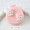Peine Suave de Cojín de Aire de Dibujos Animados Lindo Peine Plegable para el Cabello con Espejo Todo en Uno Mini Portátil para Niñas Peine de Bolsa de Aire Peine Masajeador