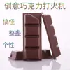 Encendedor de Llama Abierta Jinming Creativo Personalizado Modelo de Chocolate Encendedor Juego de Fumar Inflable Regalo Fabricante