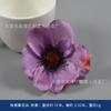 Flor sintética roxa atmosfera de sonho adereços casamento salão arranjo de flores parede de fundo design de janela adorno de cabeça DIY
