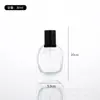 Botella de Relleno de Perfume Gruesa Simple, Botella Vacía de Vidrio con Atomizador Portátil, Botella Vacía Cosmética, Botella Vacía de Vidrio Rellenable Tipo Presión