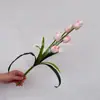 Ramo de Flores Artificiales Tulipán con Tacto Real Ramo Artificial de Novia Boda Ramo Artificial Flores Falsas Accesorios de Fotografía Coreanos Flor de Seda