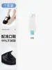 Calcetines invisibles de seda helada para mujer, de corte bajo, antideslizantes, no visibles, adecuados para zapatos de vestir y tacones altos, calcetines Mary Jane para mujer para verano