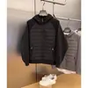 Chaqueta Nueva 2024 para Hombre y Mujer de Primavera y Otoño Chaqueta Delgada Acolchada de Algodón Cárdigan Simple Casual Suéter con Costura Chaqueta con Capucha para Pareja