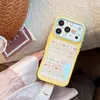 Amarillo fresco adecuado para iPhone 18 Pro Max, funda para teléfono Apple 17, 15 animalitos lindos, 16 funda rígida de acrílico