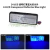 Luz de Freno para Pedal de Vehículo Eléctrico 24 LED Luz Trasera Señalizador de Giro Luz de Dirección Luz Lateral de Camión Reflector Reflector