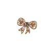 Broche de lazo para luz anti-carrera alta gama luz de lujo alta gama para mujer perla hebilla anti-carrera pasador de solapa al por mayor accesorios de corsage