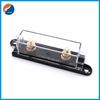Portafusibles de audio para coche niquelado, portafusibles mega, portafusibles enchufable grande para coche ANL