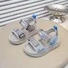 Sandalias para Hombre 2026 Nuevo Verano Estilo Coreano Zapatos para Niños Suela Suave Antideslizante Niños Pequeños Bebé Moda Zapatos de Playa Modernos