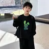 Nueva Camiseta de Manga Larga para Niños 2026 para Primavera y Otoño, Camiseta Base 100% Algodón para Niños, Nuevo Top para Niños Pequeños