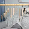 Gancho para loja de roupas Gancho S Haste de madeira de faia Gancho S Cabide de roupas Gancho de pendurar Clipe Painel de suspensão de madeira maciça Exibição Exibição estilo coreano Gancho de exibição