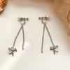 Pendientes asimétricos de estrella Pincs, personalizados, con borlas y cadena, de alta gama, de celebridades de Internet.