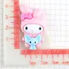 Copo de Água Melody Sanrio Copo de Enxaguante Bucal Caixa de Armazenamento Desenho Animado Decoração DIY Kuromi Pacha Cachorro Material de Patches