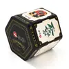 Fábrica de Latas de Té Personaliza Latas de Té Blanco, Té Negro y Té Verde, Latas Selladas de Hojalata con Forma Irregular, Cajas de Hierro de Grado Alimenticio, Cajas Vacías
