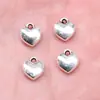 9X8Mm 0.9g Multicor DIY Acessórios para Joias Feitas à Mão Pingente de Coração Pêssego Coração Estéreo