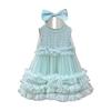 Saia Feminina 2025 Nova Estilosa Vestido Colete Sem Mangas Estilo Coreano Princesa Saia Rodada