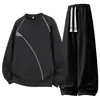 [M-8XL] Traje Deportivo Casual Tallas Grandes Otoño 2026 Sudadera Versátil para Hombre Conjunto Casual de Dos Piezas de Moda para Hombre