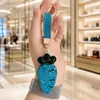 Llavero Único de Zanahoria con Diamantes Completos, Accesorio Redondo de Llave de Lujo Ligero, Colgante Versátil para Bolso Tachonado de Diamantes, Pequeño Regalo
