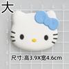 Grande tridimensional KT Cat Love Bow DIY Deixando cair cola acessórios Adesivo Chinelos Decorativo Celular Caso Copo de água Adesivo