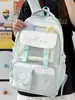Mochila escolar transfronteriza estilo coreano para estudiantes de primaria, con estampado, multi-compartimentos, linda, de alta apariencia, para viajes