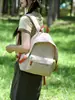 Mochilas Transfronterizas de Nuevo Estilo para Estudiantes de Preparatoria y Universidad con Alto Atractivo Estético, Mochilas Sencillas de Color Sólido para Viajar y el Día a Día, Adecuadas para Hombres y Mujeres