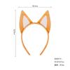 Halloween Aro de Pelo de Animal Perro Pastor Oreja Niños Lindo Tocado Accesorios de Mascarada Diadema