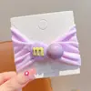 Gomas para el pelo M-bean color dopamina para mujer, cuerdas para el pelo de alta gama para niños, gomas para coleta alta, accesorios elásticos versátiles para el pelo estilo coreano