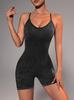 Traje de Yoga Sling Desnudo Lijado Transfronterizo para Mujer, para Danza Fitness de Alta Intensidad al Aire Libre, Traje Deportivo Esmerilado