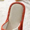 Chinelos de Linho para Homens, Uso Doméstico Interno, Silenciosos, Absorventes de Suor, Resistentes ao Desgaste, Antiderrapantes, Chinelos de Algodão e Linho para Primavera e Outono para Homens