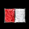 Mantel Desechable Mesa Redonda Película de Plástico Mantel de Boda Banquete Mantel Impermeable Rojo Venta al por Mayor