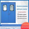 Porta Limpa de Aço Hospitalar Alimentar Oficina Limpa Porta de Purificação Canal de Escape de Segurança Aço Inoxidável Fabricante de Porta Corta-Fogo