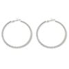Pendientes de viento frío pendientes simples exagerados anillo de baile disco chic minimalista anillo de calle pendientes