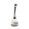 Cabezal rociador para grifo de cocina boquilla de extensión de acero inoxidable potenciador de grifo aireador giratorio universal