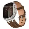Correa de reloj de cuero AP compatible con Apple Watch ultra49MM correa iWatchS10 correa de Apple watch