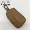 Bolsa para chaves de couro de crocodilo transfronteiriça bolsa para chaves de carro masculina bolsa para chaves com zíper duplo personalizada de fábrica maré