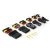 Conector impermeable para coche conector coche macho y hembra carcasa de plástico enchufe arnés lámpara xenón HID 123456p agujero