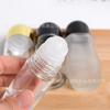Frasco de Vidro Transparente Roll-On 30ml, Frasco Recarregável Portátil de Vidro Espessado, Frasco Vazio Roll-On para Perfume e Cosméticos 50ml