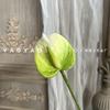 Diâmetro 6cm Simulação Antúrio Mini Lótus Guanyin Material de Buquê Adereços para Fotos Flores de Mesa para Casa