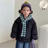 Abrigo de invierno acolchado de algodón para niños, forro polar, grueso, para niñas y niños, nuevo estilo otoño/invierno 2026, chaqueta acolchada para bebé