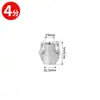 Conector Rápido de Aço Inoxidável 304 Tipo D com Alavanca Encaixe Rápido Rosca Fêmea Soquete Tubo de Água 4/6 1/2/3/4 Polegadas