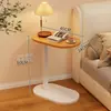 Pequeno Rack de Armazenamento de Mesa de Cabeceira para Quarto de Casa Substituição de Mesa de Cabeceira para Moradia Alugada com Borda Estreita