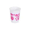 Copo plástico descartável de 500ml Zhejiang Hongda venda quente copo branco pode ser definido cor logotipo