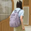 Mochila Nueva de Moda Sencilla 2026 Bolso Escolar para Estudiantes Gran Capacidad Mochila Deportiva Bolso Casual de Viaje para Mujer