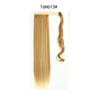 [punto segundo pelo] cabello largo liso gancho y bucle cola de caballo mate extensión de cabello de fibra química peluca Cola de Caballo Recta