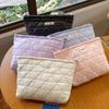 Nueva Bolsa de Maquillaje de Celebridad de Internet 2024 de Alto Valor, Lujo Ligero, Bolsa Portátil para Almacenamiento de Artículos de Tocador de Viaje, Bolsa Portátil para Retoques de Productos de Cuidado de la Piel