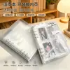 Álbum de Tarjetas de Hojas Sueltas PP de Sarga A5 Estrella Cereza Ángel Álbum de Fotos 3 pulgadas Estrella Tarjeta Pequeña Álbum de Almacenamiento de Fotos Polaroid