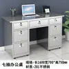 Escritorio de oficina de acero inoxidable 304, mesa de trabajo de taller libre de polvo, escritorio de computadora con cajones, mesa de oficina, mesa médica de laboratorio