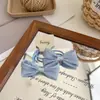 Novo Prendedor de Cabelo Laço Estilo Coreano, Elástico para Rabo de Cavalo Estilo Menina Fresca e Doce, Presilha para Franja