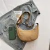 Bolsa de Tecido Mais Vendida Transfronteiriça Grande Capacidade Bolsa de Ombro Feminina 2026 Nova Casual Bolsa de Axila Cor Sólida Versátil Bolsa Transversal